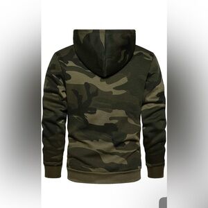 Men's Camouflage Hooded Jacket